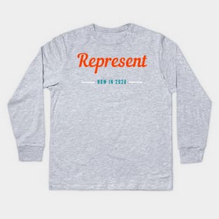 REPRESENT IN 2020 Kids Long Sleeve T-Shirt